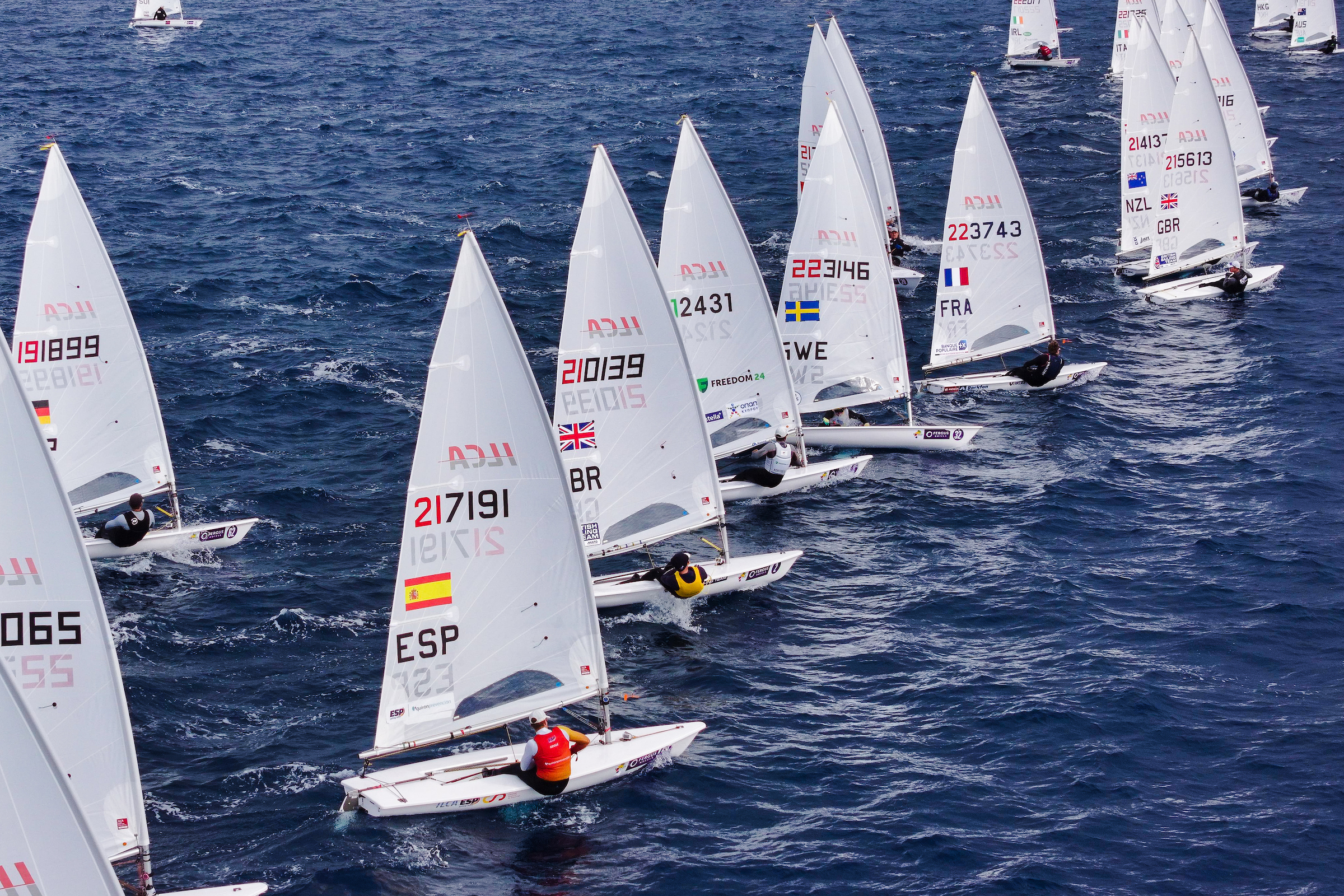 ILCA7 Grote velden - foto Sailing Energy