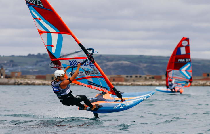 260907 Sailingenergy Iqfoilworldsweymouth C1 3658 Iqfoil, NED 33 Sara Wennekes, Worlds